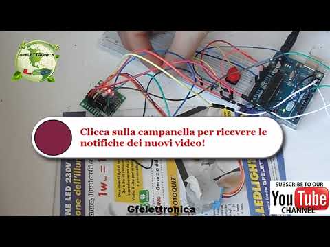 ARDUINO  E MOTORE PASSO PASSO - REGOLAZIONE ROTAZIONE -  ECCO COSA FAREMO