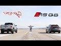 DRAG RACE Dodge RAM 1500 TRX Vs Audi RSQ8