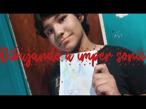 Dibujando a imper sonic / primer video 