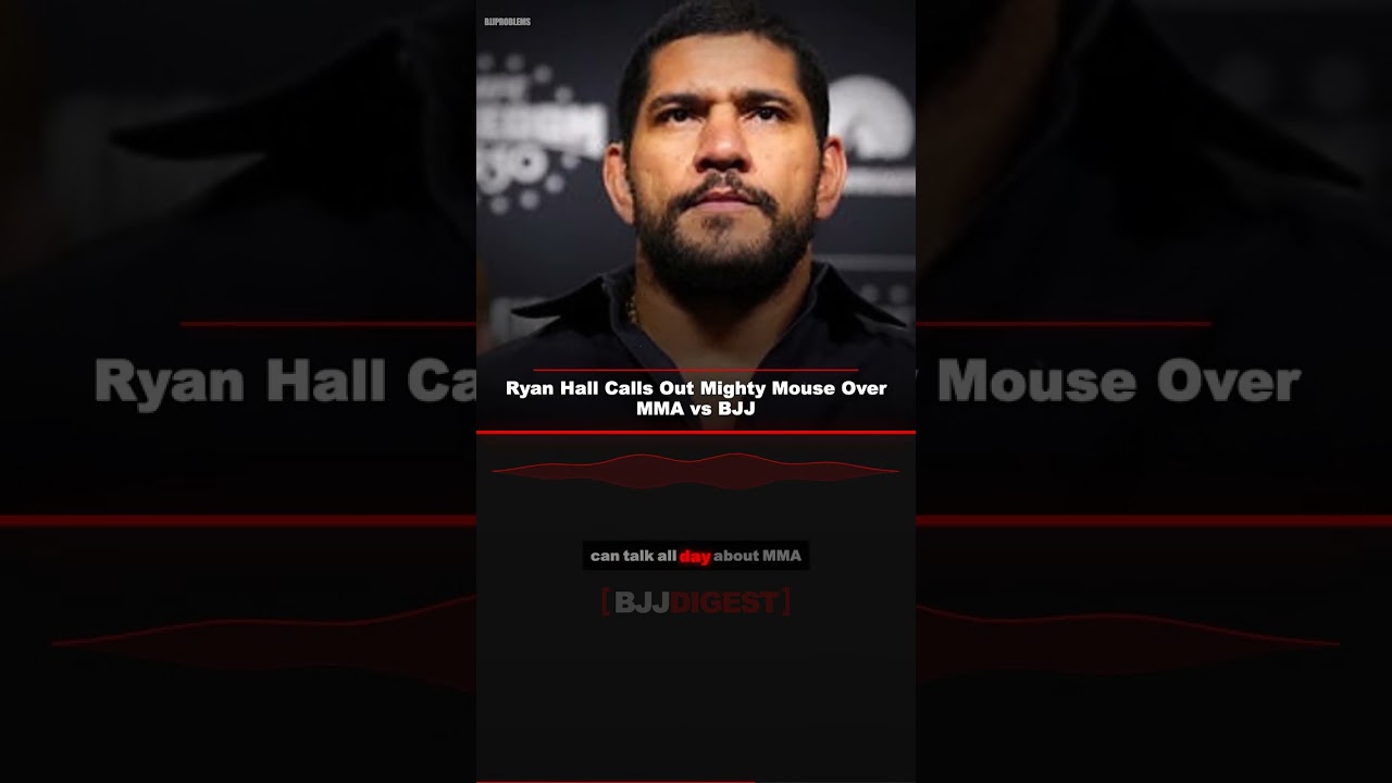 Ryan Hall's MMA Claim Meets Reality When Mighty Mouse Declines #Shorts