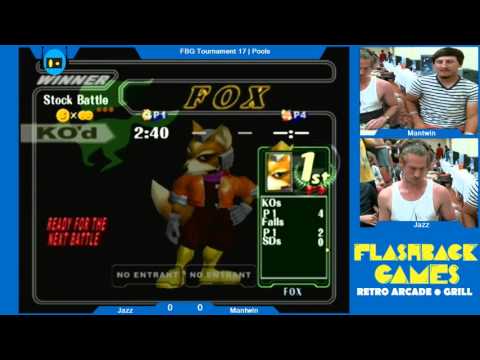 Flashback Games Presents: Tournament 17 - Jazz (Fox) Vs. Mantwin (Jigglypuff) Pools