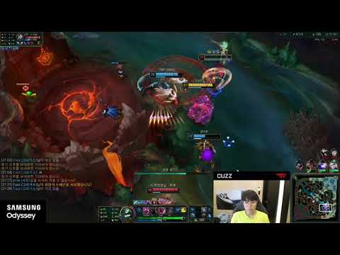 T1 Cuzz play Gragas Jungle KDA 7/4/14