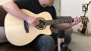 Video thumbnail for Lakewood M-32 CP | European Spruce . Indian Rosewood by Bernard Godfrey Guitars