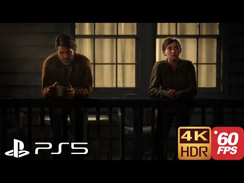Ellie's And Joel's Last Conversation Scene | The Last Of Us Part 2 PS5 60FPS 4K HDR