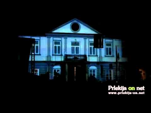 Horror 3D Mapping projekcija na Mestno hišo