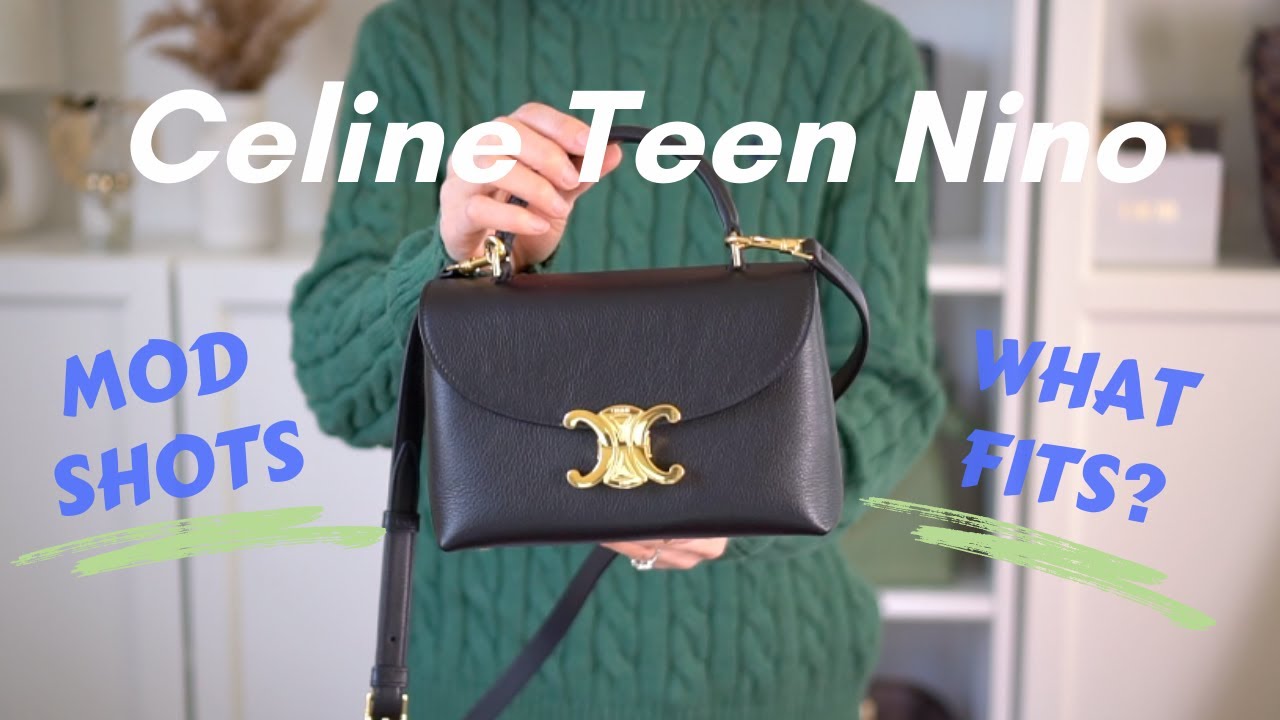 CELINE TEEN NINO BAG | What Fits? Mod Shots