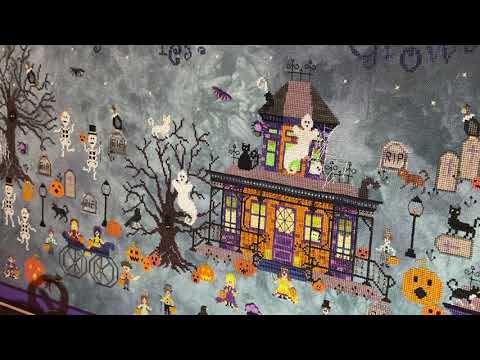 New Halloween design from Praiseworthy Stitches glows in the dark