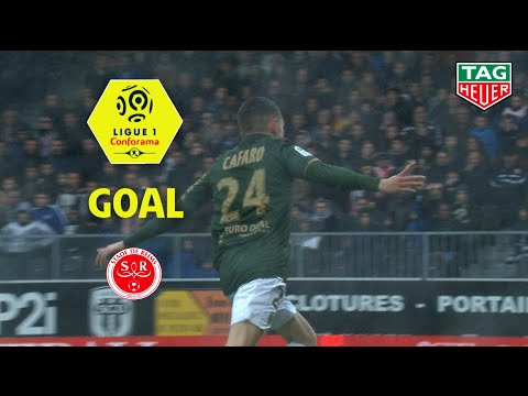 Goal Mathieu CAFARO (63') / Angers SCO - Stade de Reims (1-1) (SCO-REIMS) / 2018-19