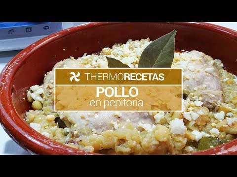 Pollo en pepitoria