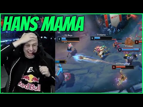 Caedrel Reacts To Hans Sama STYLING On T1