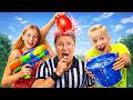 WATER BATTLE Challenge GIRLS Vs BOYS How To WIN
