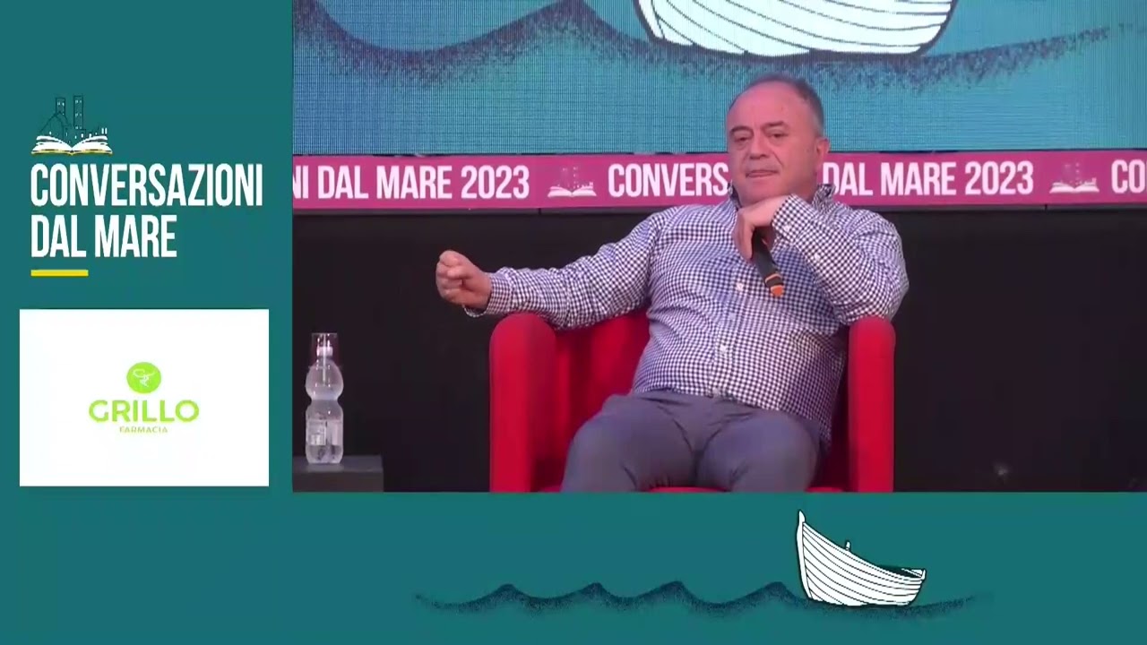 Nicola Gratteri presenta "Fuori Dai Confini. La 'Ndrangheta Nel Mondo" – Conversazioni dal mare 2023