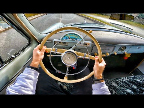 1961 GAZ-21 Volga 2.5 MT - POV TEST DRIVE