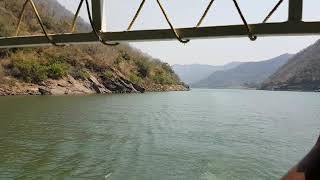 preview picture of video 'Boat trip Papikondalu to Bhadrachalam'