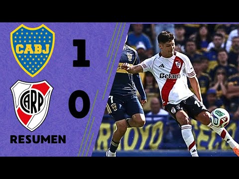 Boca Juniors vs River Plate 1-0 Resumen PRIMER TIEMPO| 🏆 Superclásico del fútbol argentino 🏆