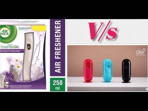 Air wick freshmatic versus godrej aer home air freshener aut...