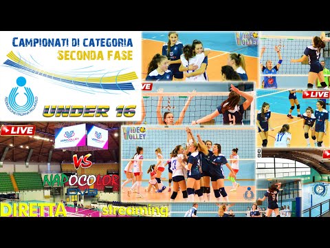 Pallavolo U16F - FASE 2 - Napocolor DVB  vs  Billa Volley Milano Nolo&ND - diretta streaming
