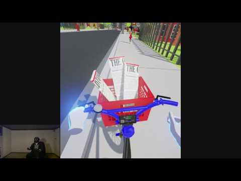 Being a paperboy is crazy. - Special Delivery VR!