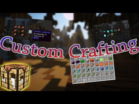 Custom Crafting Plugin | Minecraft Plugins 1.9+