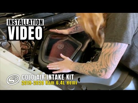 S&B Cold Air Intake Installation For The 2019-25 Ram 6.4L Hemi