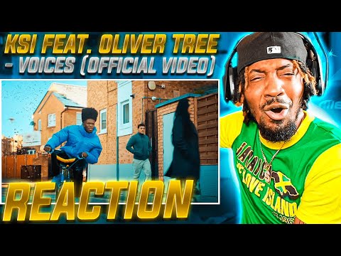 WHAT IN THE SIMPSONS IS THIS! | KSI feat. Oliver Tree - Voices (REACTION!!!)
