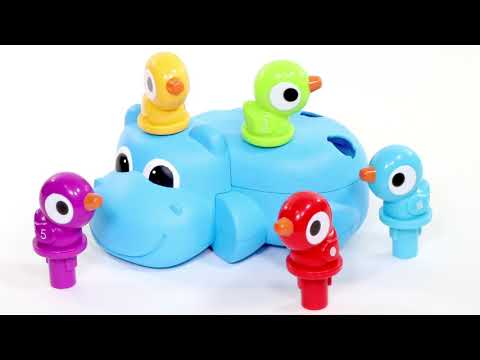 Обучающий игровой набор-сортер Learning Resources – Умный бегемот Хьюи (LER9108)