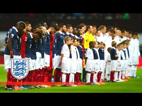 England & France sing La Marseillaise at Wembley Stadium | Snapshots