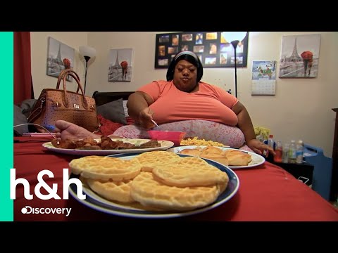 Patient with extreme hyperobesity confesses painful childhood trauma | My 600-lb Life