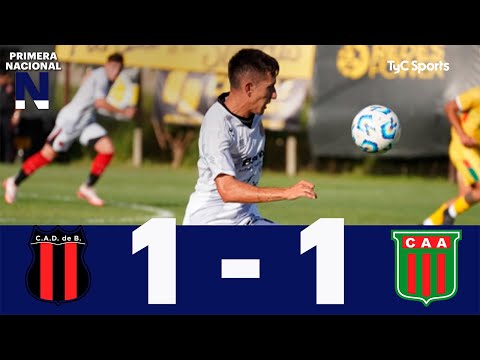 Defensores de Belgrano 1-1 Agropecuario | Primera Nacional | Fecha 2 (Zona B)