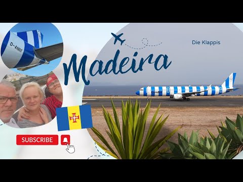 Madeira 14.1* Condor A 321 💙🤍 Ringelsocke 💙🤍Landeanflug und Livestream Flug DE 1578