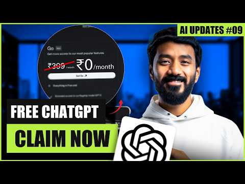 OpenAI Just Gave India ₹4,788 worth of ChatGPT Pro For FREE | Top 10 AI Updates of the week