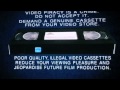 Opening To Star Wars Episode I The Phantom Menace UK VHS 2000