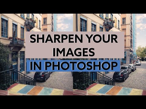 Sharpen your images in Photoshop // The high pass filter technique