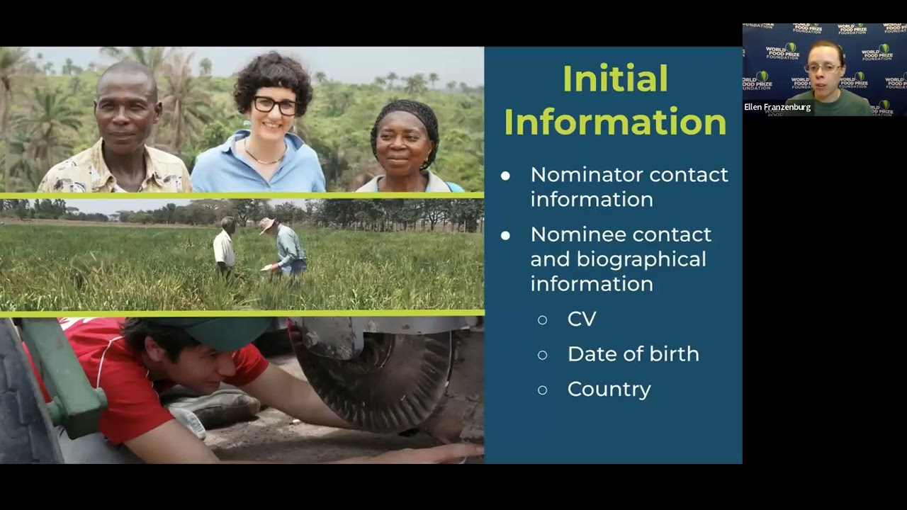 How to nominate for the Borlaug Field Award