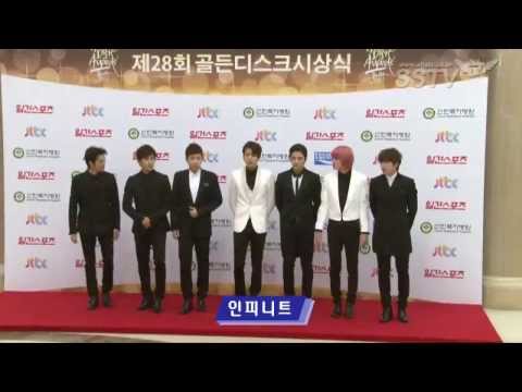 140116 Golden Disk Awards Red Carpet - INFINITE by SSTV