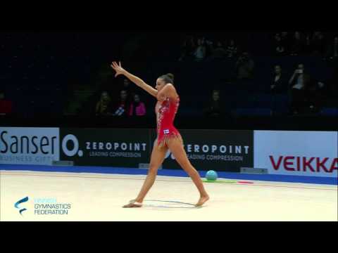 Volkova Ekatarina Hoop - Rhythmic Gymnastics World Cup 2016 Espoo