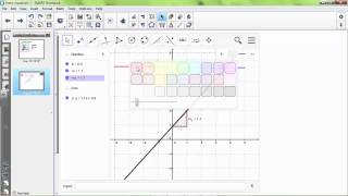 GeoGebra in Combination with SMART Notebook