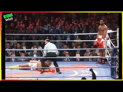 When Unknown Lennox Lewis Brutally Destroyed Razor Ruddock!