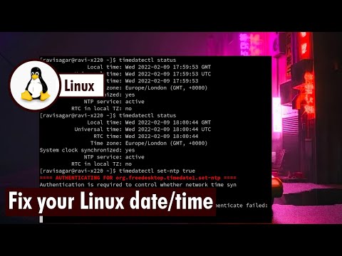 Fix your Linux date time