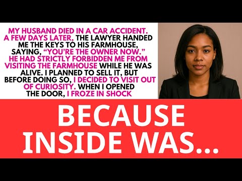 After My Husband's Funeral, I Visited His Forbidden Farmhouse—What I Saw There Completely Froze Me!