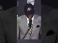 Deion Sanders introduces his son Shedeur in his opening statement: “This is your quarterback”#shorts
