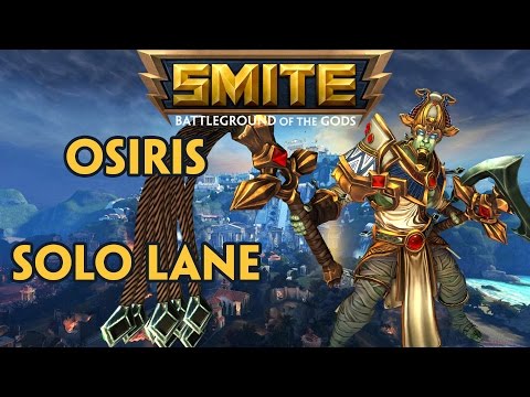 Osiris Solo Gameplay | Supporting From The Solo Lane | Smite Xbox One