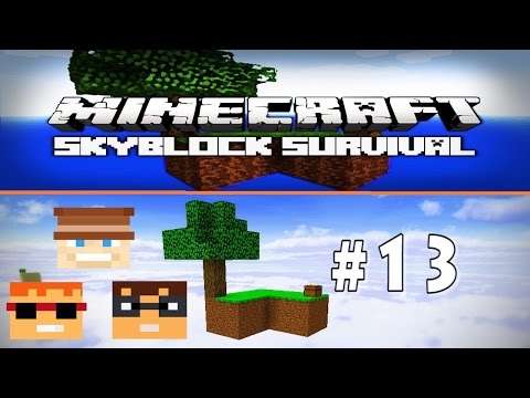Minecraft: SkyBlock Survival Ep. #13: Time Travel & Home-Owners!!!