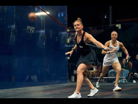 Squash: WSF Women's World Team Championship Quarter-Final highlights - USA v Canada