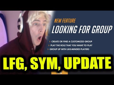 xQc PLAYS the NEW UPDATE: LFG, Symmetra Rework & Horizon Lunar Colony Revamp