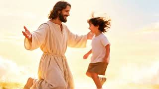 Nova I.A Jesus abraça Criança