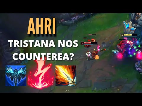 AHRI VS TRISTANA - Ahri Full Gameplay Grandmaster