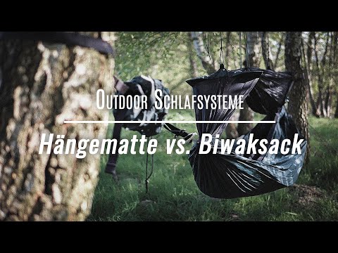 Outdoor Schlafsysteme - Hängematte vs. Biwaksack für Survival, Bushcraft und Camping