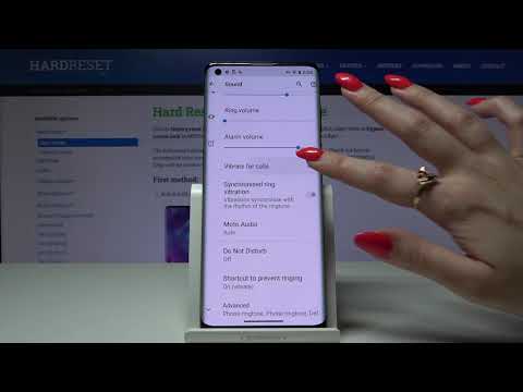 How to Manage Vibration Settings on MOTOROLA Edge – Volume Options