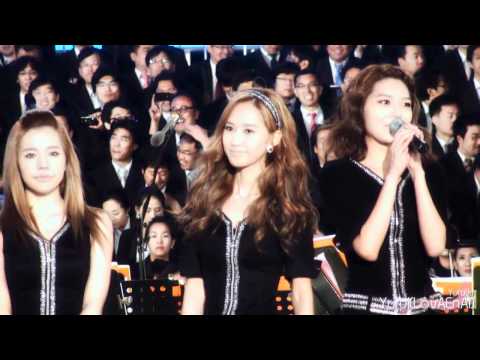 [Fancam] SNSD :: Highlight (Yuri) - 110514 2018 Pyeongchang Winter Olympics Bid National Choir